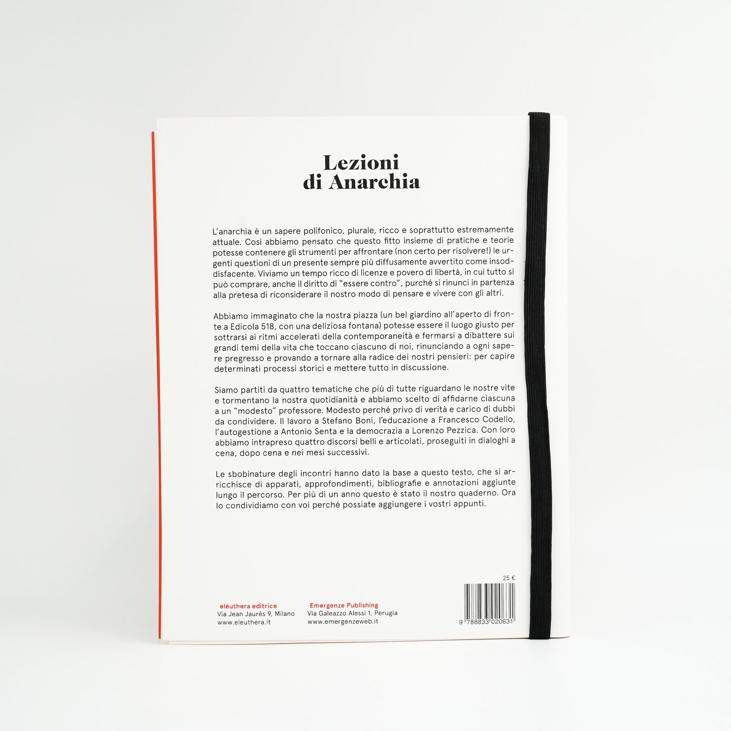Lezioni di Anarchia vol. 1 + vol. 2 - include spedizione gratuita