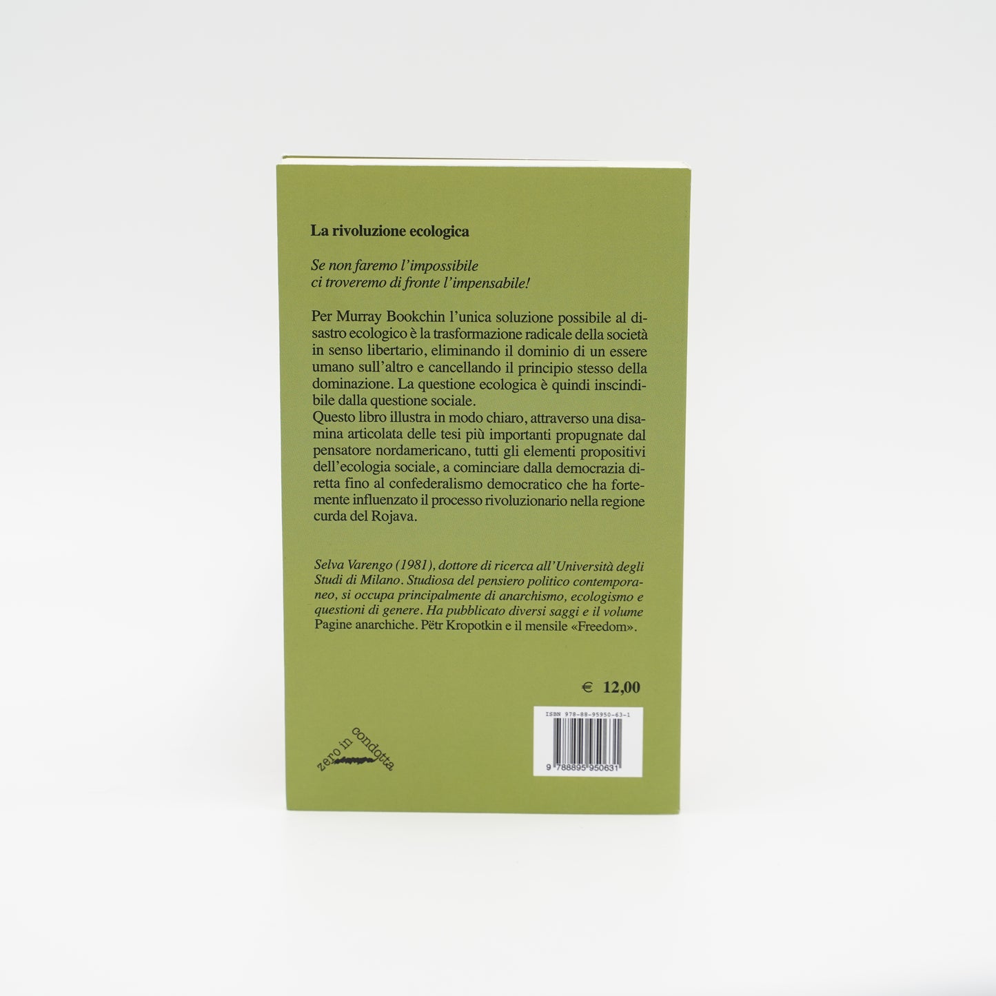 La rivoluzione ecologica - il pensiero libertario di Murray Bookchin