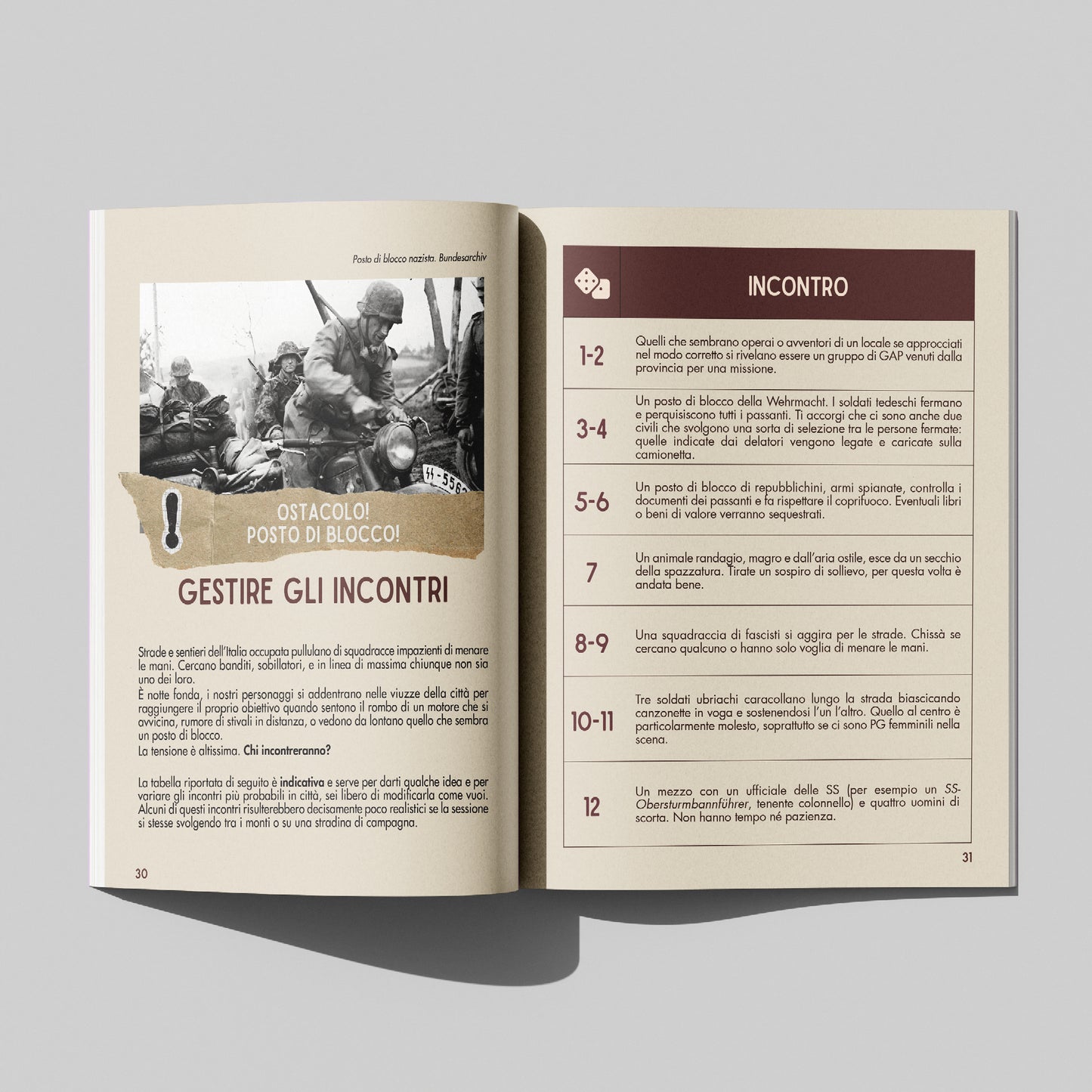 Banditi! Gioco di Ruolo sulla Resistenza - manuale base + Avventura "Sei per Pagina"