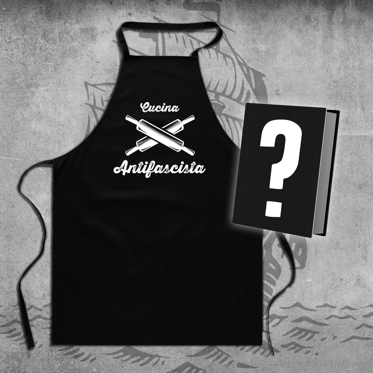 Grembiule "Cucina Antifascista" + libro a sorpresa