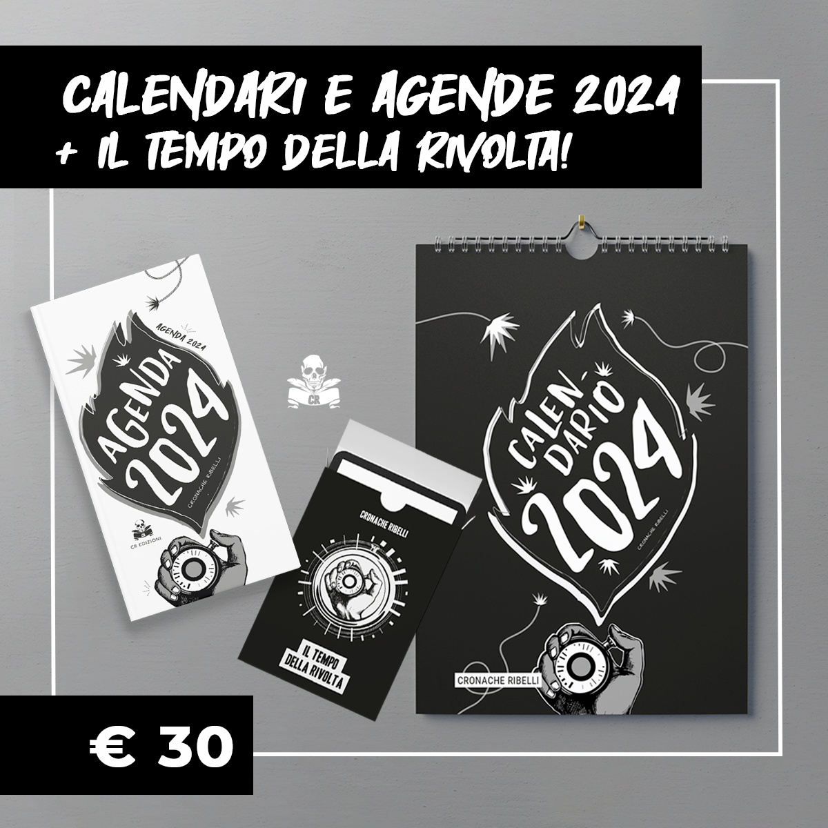 Calendario e agenda 2024 + Il tempo della Rivolta