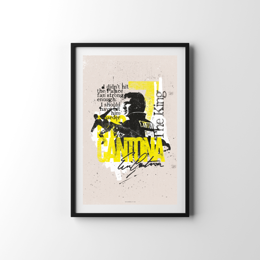Poster Cantona