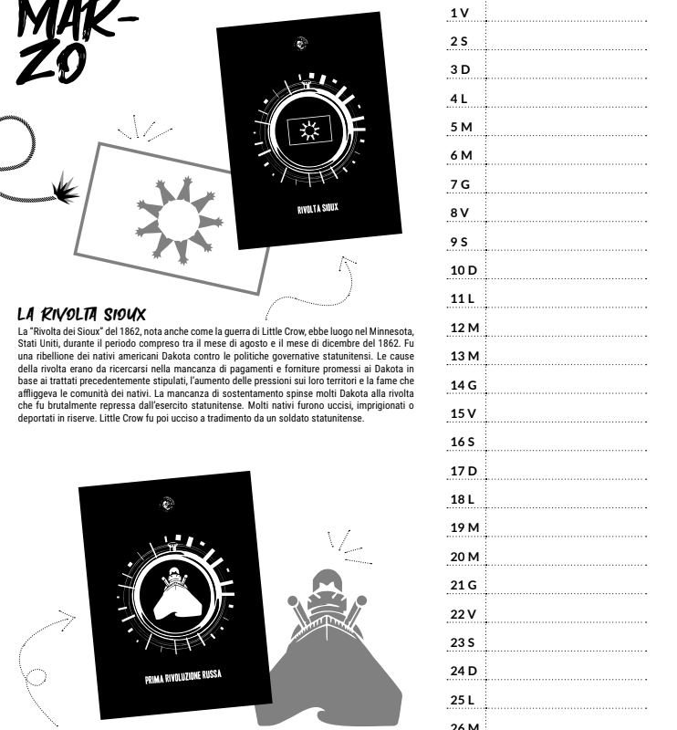 Agenda e calendaro 2024