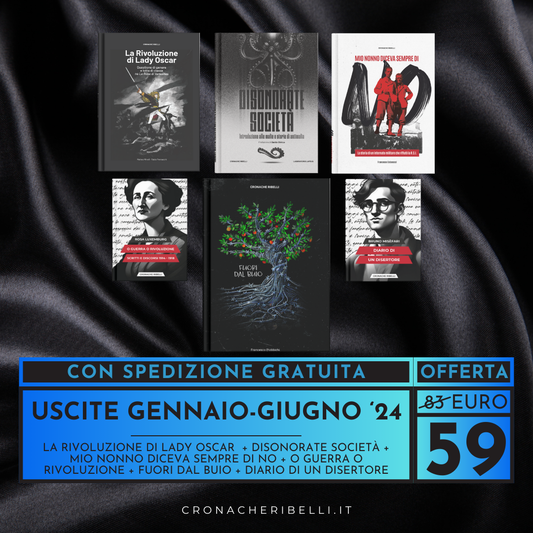 Box di fine anno - Libri Cronache Ribelli gennaio/giugno 2024