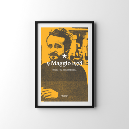 Poster 9 maggio 1978 - Peppino Impastato