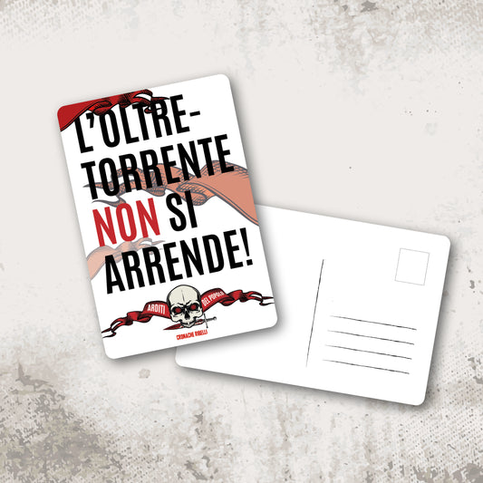 Cartolina "L'Oltretorrente non si arrende"