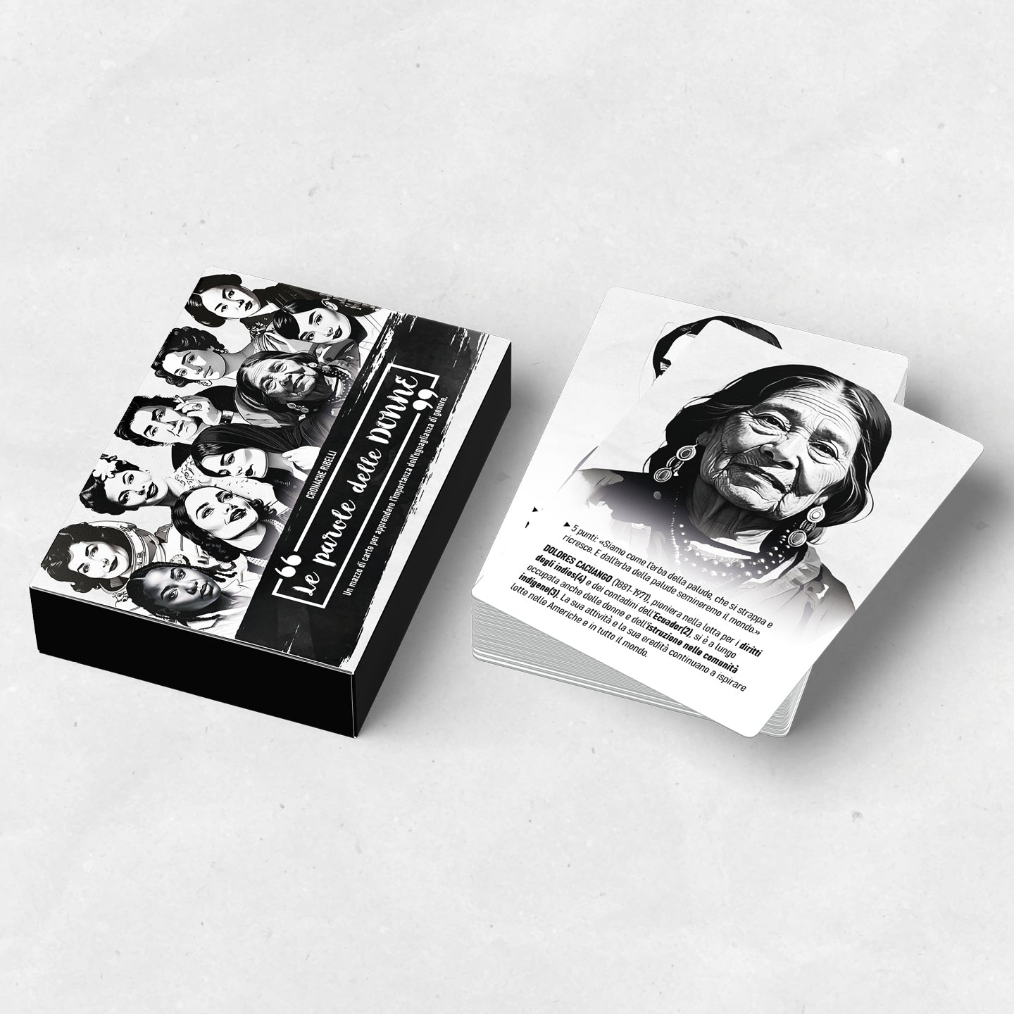 Le parole delle donne gioco da tavolo + Dichiarazione della donna e della cittadina