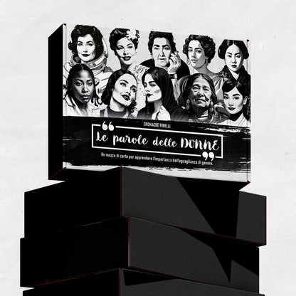 Le parole delle donne gioco da tavolo + Dichiarazione della donna e della cittadina