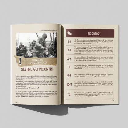 Banditi! Gioco di Ruolo sulla Resistenza - manuale base + Avventura "Sei per Pagina"