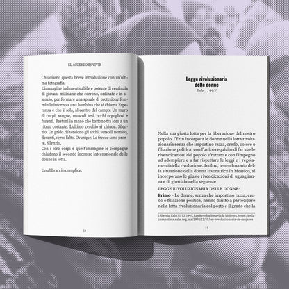 El acuerdo es vivir - Interventi e comunicati delle donne ribelli dell'EZLN