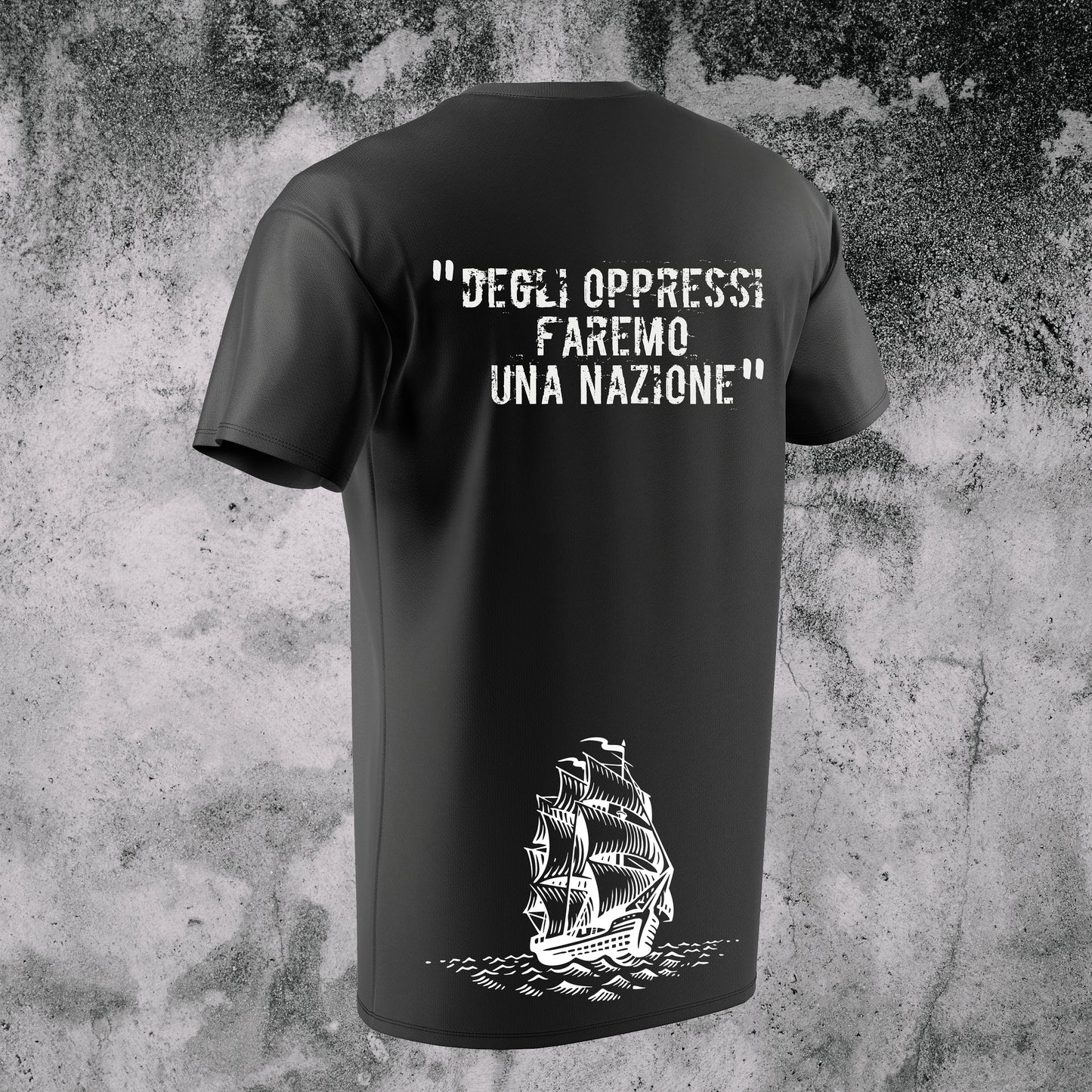 Maglietta "Degli oppressi faremo una nazione" + "Costruiremo il mondo che verrà"