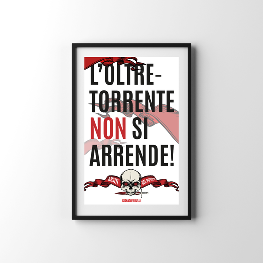 Poster "L'Oltretorrente non si arrende"