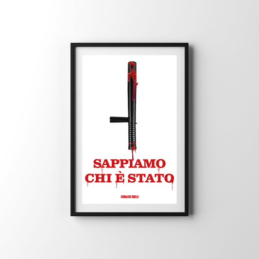 Poster "Sappiamo chi è Stato"