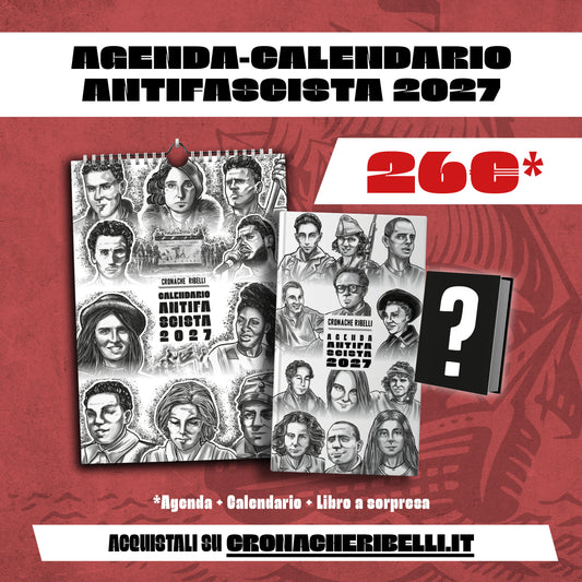 Agenda e calendario antifascista 2027 + libro a sorpresa