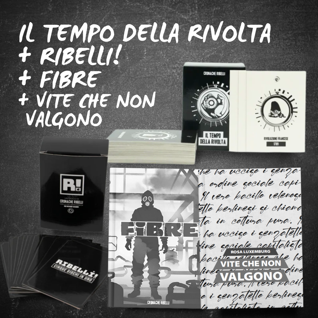 I giochi da tavolo di Cronache Ribelli: Il tempo della rivolta + Ribelli