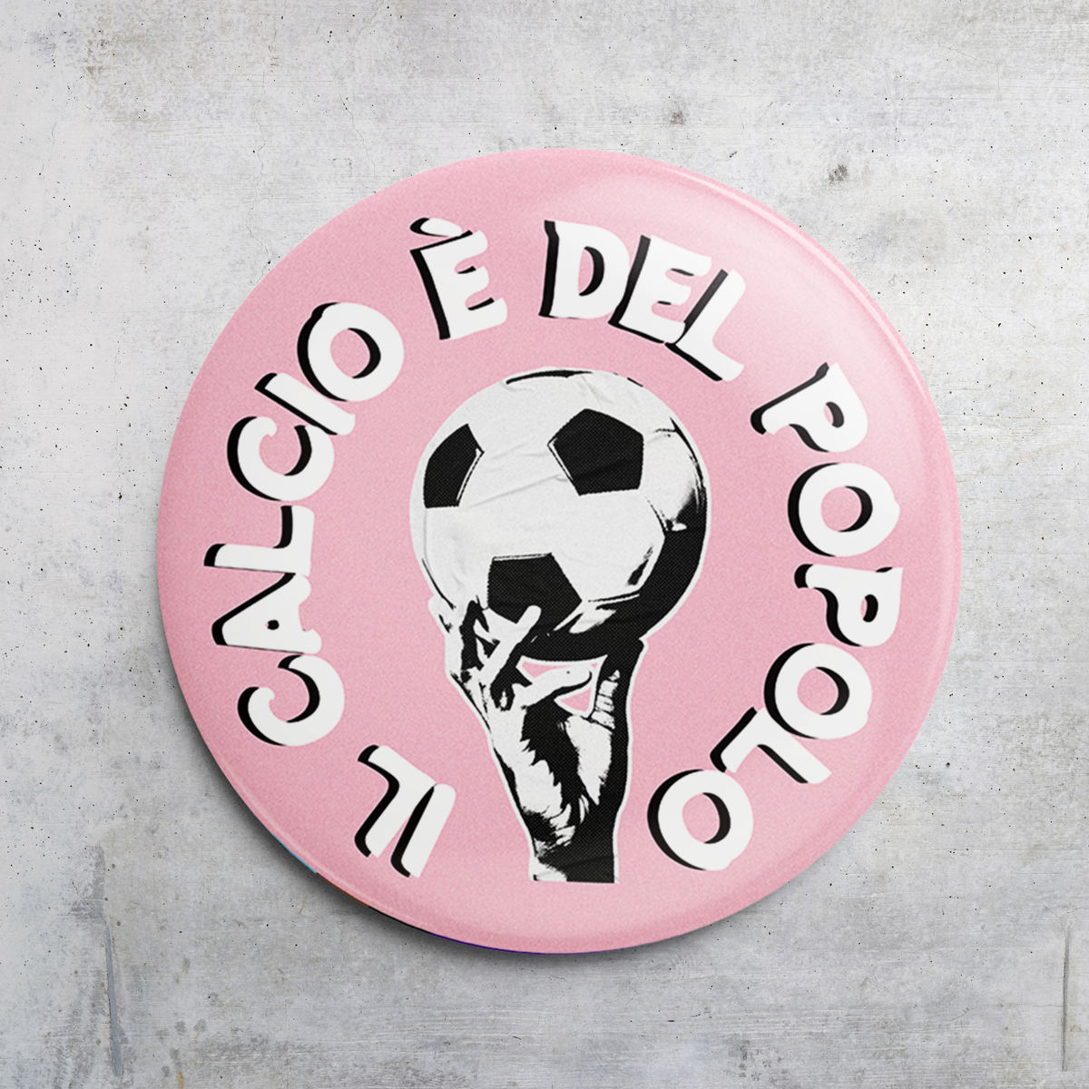 Spilletta "Il calcio è del popolo"
