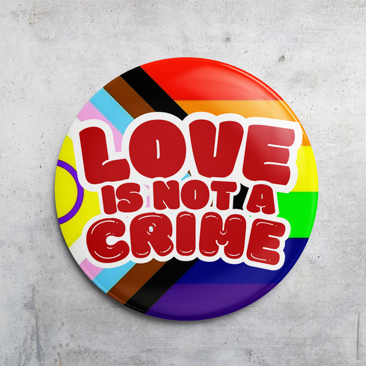 Spilletta "Love is not a crime"